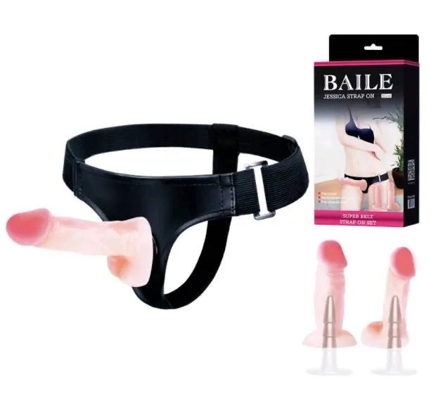 Arnés Suspensor con Dildo Intercambiable