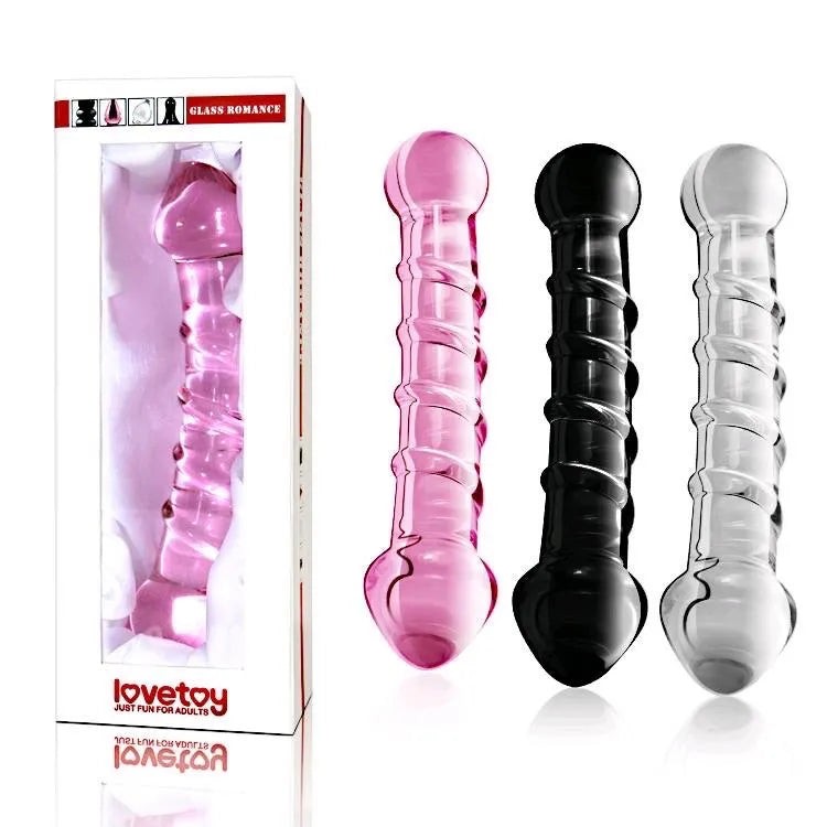 Dildo Romance de Vidrio 7"