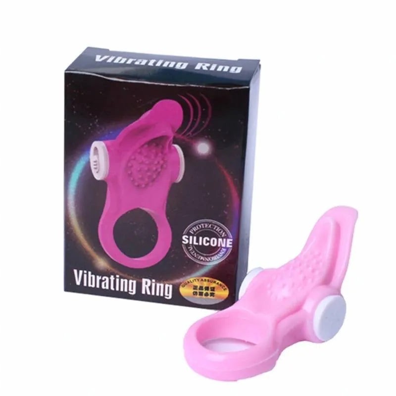 Anillo Tipo Lengua con Vibración