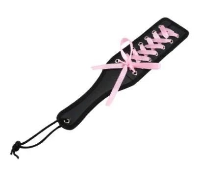 Spanking Eco Cuero con Cinta Rosa